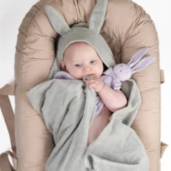 Bärbart Baby Nest - Pure Khaki