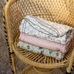 Diaper Caddy Set - Garden Leo Toile