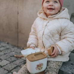 Lunch & Snack Box - Rosy Bow Leo
